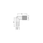 Forespar 901008 Marelon Female Elbow New. Price: $12.40.