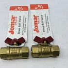 Lot Of 2 Jomar #100-400TH " Full Port Threaded Connection 600 Wog W/t-handle New. Price: $36.99.