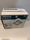 Broan Economy Ventilation Fan 771, Bathroom Ceiling, 70 Cfm 4 Sones - New Sealed. Price: $35.00.