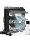 Addlon 12IN Shutter Exhaust Fan Black Remote Ec Motor Wi-fi 1250 Cfm Dlt New. Price: $57.99.