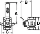 Groco Bronze Fuel Valve FV-500 New. Price: $45.99.