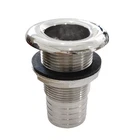 Marine Grade Stainless Steel Barbed Short Straight 1" Id Thruhull Wit... New. Price: $33.70.