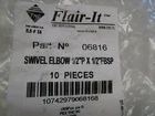 Flair-it (set Of 9) Swivel Elbow 1/2" X Fbsp White 06816 Marine Boat New. Price: $24.95.