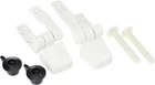 Jabsco 29098-1000 Standard Toilet Seat Wood Assembly Head Lid Compact Hinge Set New. Price: $19.95.