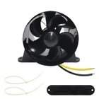 Pactrade Marine Turbo In-line Blower Fan (black) 4 Inch, 200 Cfm 12V Dc New. Price: $36.95.