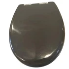 Thetford 38132 Black Toilet Seat & Cover With Chrome Hinges #T-278N New. Price: $287.29.