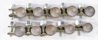 (lot Of 10) Scandvik Aba 304 Stainless Steel Hose Mini Clamp Size Mpn 13510 Used. Price: $33.96.