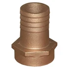 Groco 1-1/2" I.d. To Npsf Bronze Hose/pipe Adapter New. Price: $65.26.
