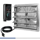 Shutter Exhaust Fan 18" Wall Mounted Automatic Thermostat Variable Speed New. Price: $174.50.