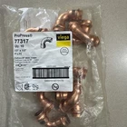 Viega - 77317 Pro Press 1/2" X P1 P2 Copper 90 Deg Elbow Qty 10 New. Price: $40.84.