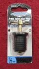 Shoreline Marine Full Brass 1" Twist Drain Plug New. Price: $10.95.