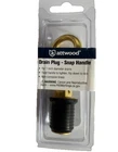 Attwood 7524A7 Snap-handle Plug For 1-INCH-DIAMETER Drains Locks New. Price: $9.49.