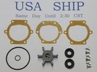 Sea Water Pump Impeller Repair Service Kit Replaces Johnson 09-45587 F4B-8/8007 New. Price: $29.95.
