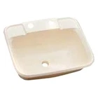 Utopia Plastic Parchment Drop-in Rectangular Single Bowl Lavatory Sink 15 New. Price: $26.01.