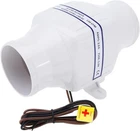 Novelbee Electric 3" In-line Marine Bilge Air Blower,dc 12V 130 Cfm White New. Price: $45.99.