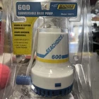 600 Gph Submersible Bilge Pump By Seachoice 12 VOLTS/3.5 Amp Model# 19271 New. Price: $35.00.