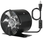6 Inch Inline Duct Fan, With Switch Noise High Air Flow Extractor Met... New. Price: $38.80.