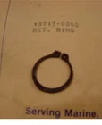 Jabsco Retaining Ring New. Price: $13.99.