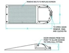 Groco APHS12501 Series External Hull Strainer W/access Door APHS-1250-1 New. Price: $183.99.