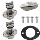 2X Marine Drain Plug Stainless Boat Kit Oval W/ Waterproof Seal Ring New. Price: $15.97.