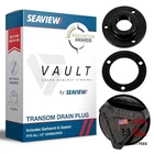 Seaview Vault Drain Plug + Garboard Black Plastic Pro Transom New. Price: $28.50.