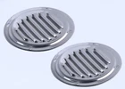 (2 Pack) Stainless Steel 4" Round Louvered Vent Marine Boat New. Price: $10.35.