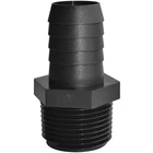 Midland Metal 33-029P 33029P Black Poly 1" Hose Barb X 1-1/4"NPT Adapter Fitting New. Price: $11.95.