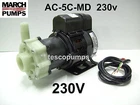 March Pump AC-5C-MD 230V 50/60 Hz 0150-0136-0100 PMA1000C New. Price: $584.10.