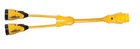 Marinco Y30-2-30 Eel Adapter, 30A 125V To (2) Females Yellow New. Price: $203.99.
