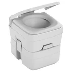 Dometic Portable Toilet W/mounting Brackets- Gallon Platinum # 311096506 New. Price: $155.89.