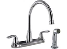 Valterra PF231301 2-HANDLE Hi-arc Rv Kitchen Faucet Chrome New. Price: $67.86.