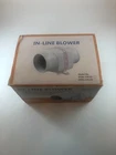 Eco-worthy In-line Blower, Model: SF1B1-270-02, 12V, 4" Intake New. Price: $25.00.