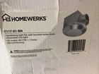 Homewerks 7117-01-BN Ventilating Bath Fan W/led Light Brushed Nickel 80CFM New. Price: $65.99.