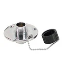 Whitecap Cp Brass Outlet 2-3/4" Base 1" Depth #P-2454C New. Price: $37.40.