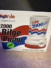 Rule 2000 Gph Marine Bilge Pump 24V Submersible Boat Brand New Box. Price: $149.99.