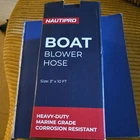 Nautipro Boat Blower Hose 3 Inch Marine Ventilation Duct Flexible Air 10FT New. Price: $25.02.