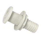 Johnson Pump 1-1/8" White Thru-hull Fitting #75125 New. Price: $11.59.