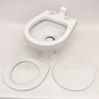 Dometic Ecovac Vacuflush Toilet White 317014801 - Cracked New. Price: $335.11.