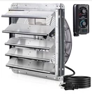 Iliving 18" Wall Mounted Exhaust Fan, Automatic Shutter, With Thermostat New. Price: $129.99.