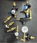 Lot Of Western Winds Helium Tank Baloon Inflator Regulator Brass Gauges Used. Price: $50.00.