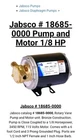 1/8 Hp Jabsco Pump And Motor New. Price: $525.00.