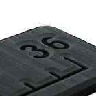 Seadek 36 Routed Ruler - 6MM Brushed Texture Dark Grey/black 53583... New. Price: $52.28.