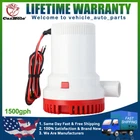 1500GPH Bilge Pump Marine Boat Yacht Submersible Water Non Automatic 12V Us New. Price: $29.99.
