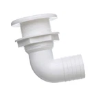 Seachoice 50-18121 90-DEGREE Thru-hull Connector, Fits 1-1/2 In. Id Hose New. Price: $26.90.