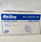 Air King EWF180 Energy Star Cfm Quiet Deluxe Wall Exhaust Fan 6.5 Sones Read New. Price: $69.95.