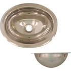 Scandvik 10280 Stainless Steel Oval Basin New. Price: $153.49.