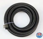 Peisongfei 1" Id Black Corrugated Pond Tubing Water Hose Strong Flex 20FT New. Price: $48.39.