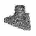 Groco 2" Bronze Nps To Npt Flange Adapter IBVF-2000 New. Price: $162.40.