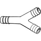 T-h Marine Barbed Wye Y-fitting 3-WAY 3/4" Hose #Y-750-DP New. Price: $16.82.