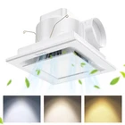 Tesansi Bathroom Exhaust Fan 3CCT Led Light Ultra-quiet 1.0 Sone Effective New. Price: $118.11.